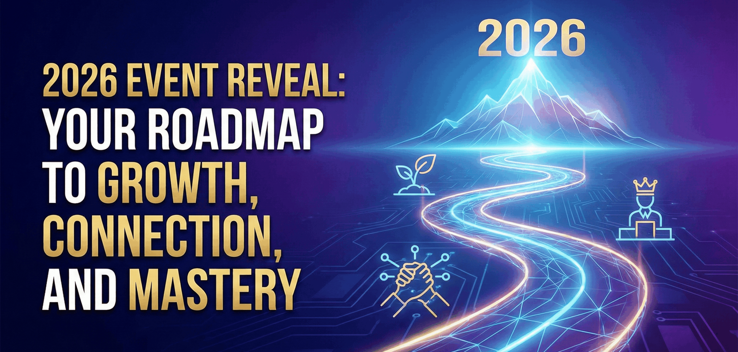 2026 Event Reveal: Your Roadmap to Growth, Connection, and Mastery
