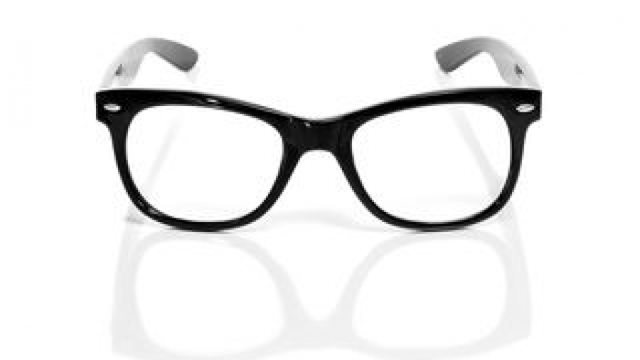 Bigstock-black-glasses-on-a-white-backg-40705117